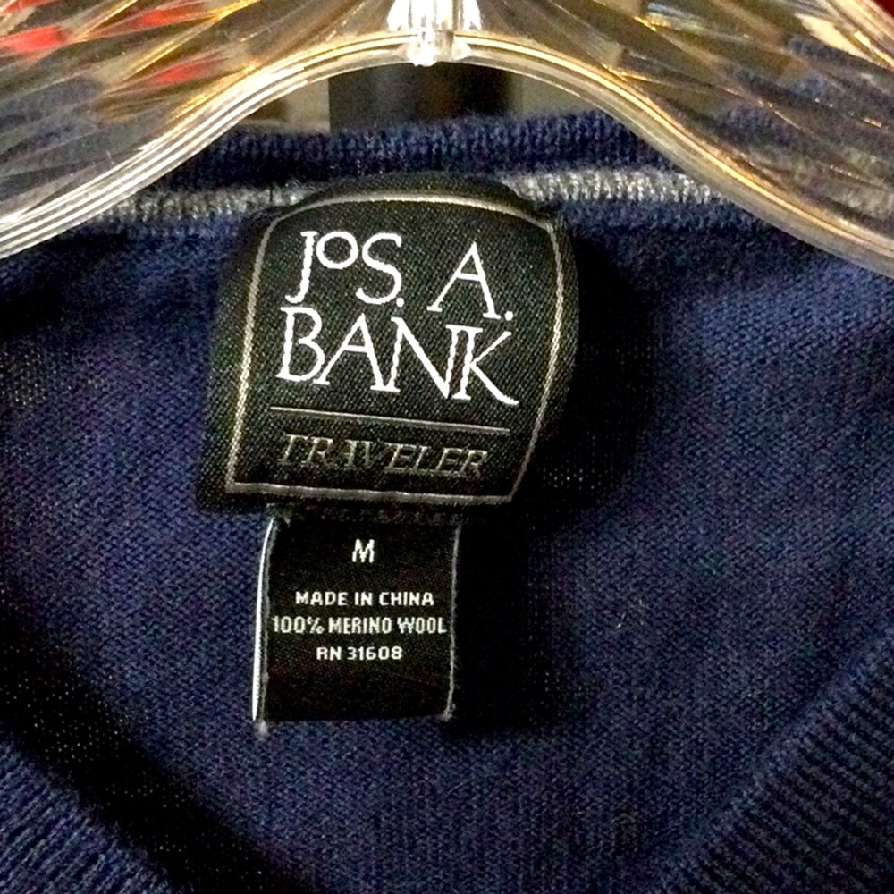 Jos A Bank navy size M